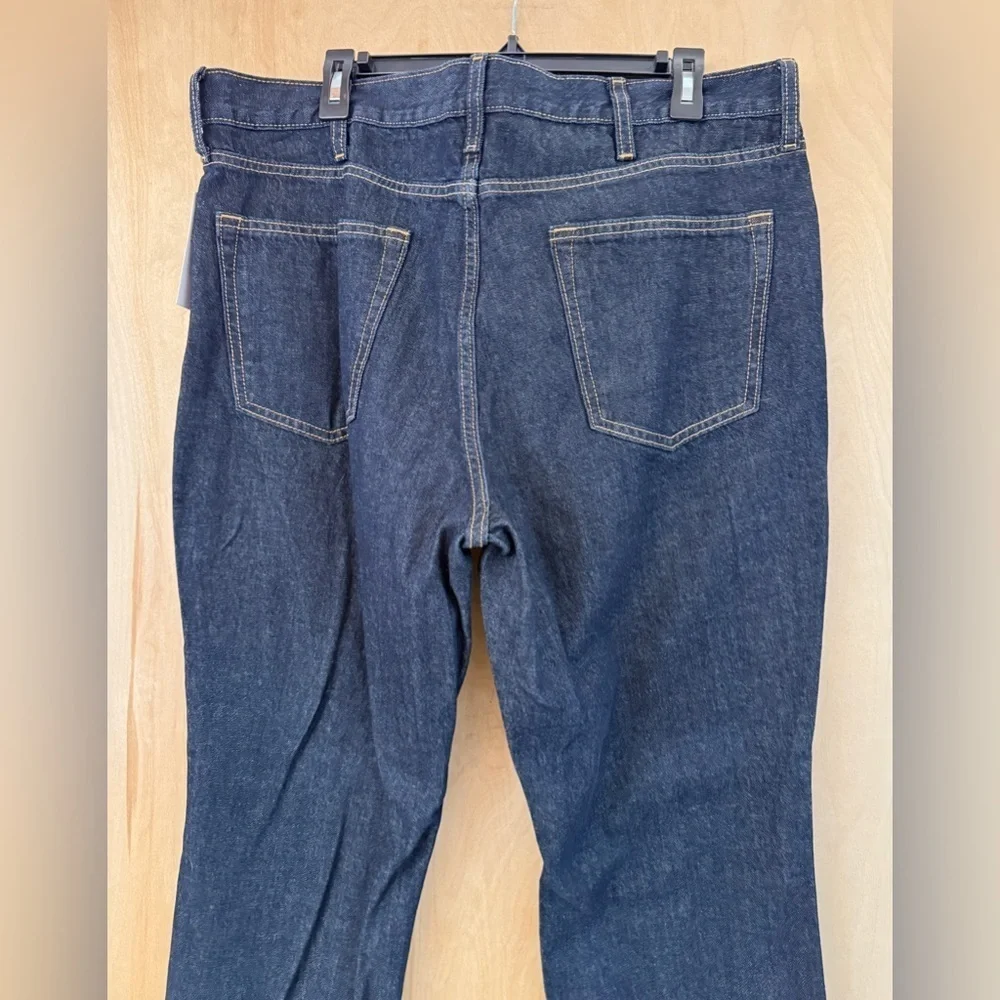 Old Navy Men's Dark Blue Slim Athletic Taper Jeans